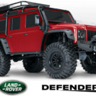TRX-4 CRAWLER WITH LAND ROVER DEFENDER RED/SILVER BODY (82056-4)